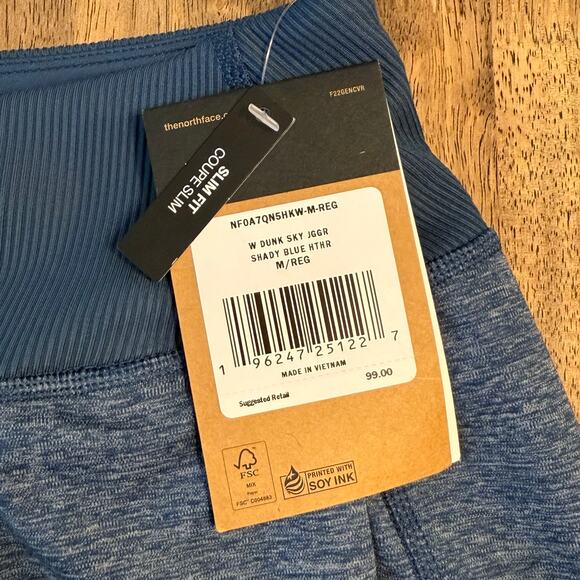 The North Face Women’s Dunk Sky Jogger UPF 40+ Shady Blue Heather Size Medium - Picture 8 of 10